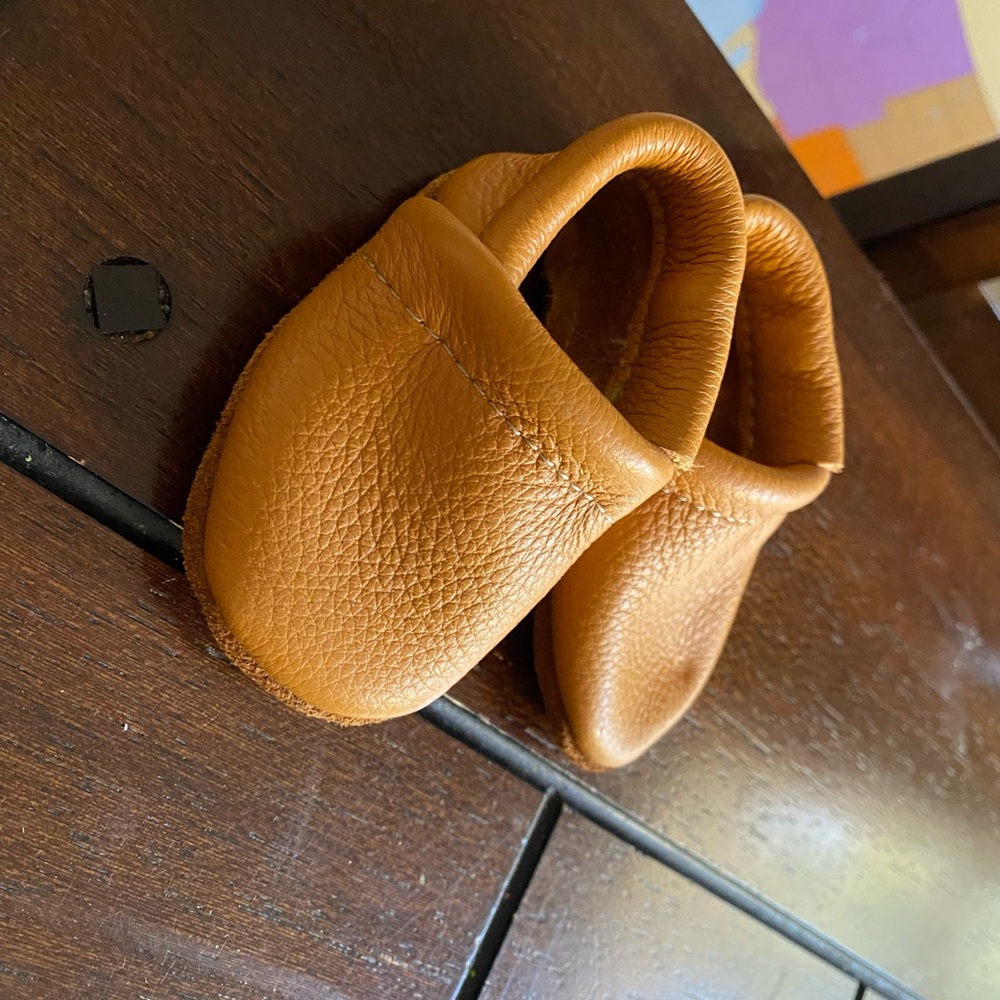 Leather Infant Moccasins